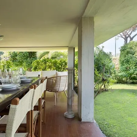 Quiete Villa,exclusive Garden In Dei Marmi * 马尔米堡